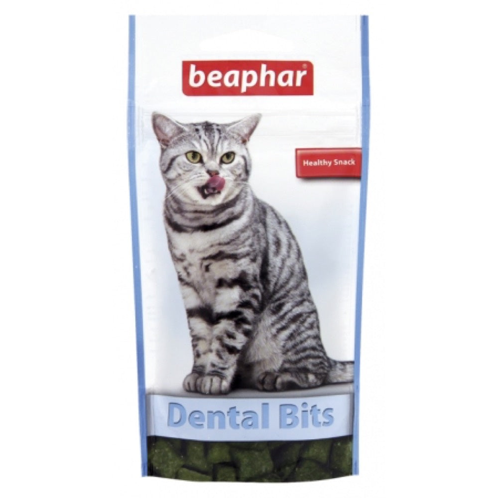 Beaphar Dental Bits Cat Treats 35g