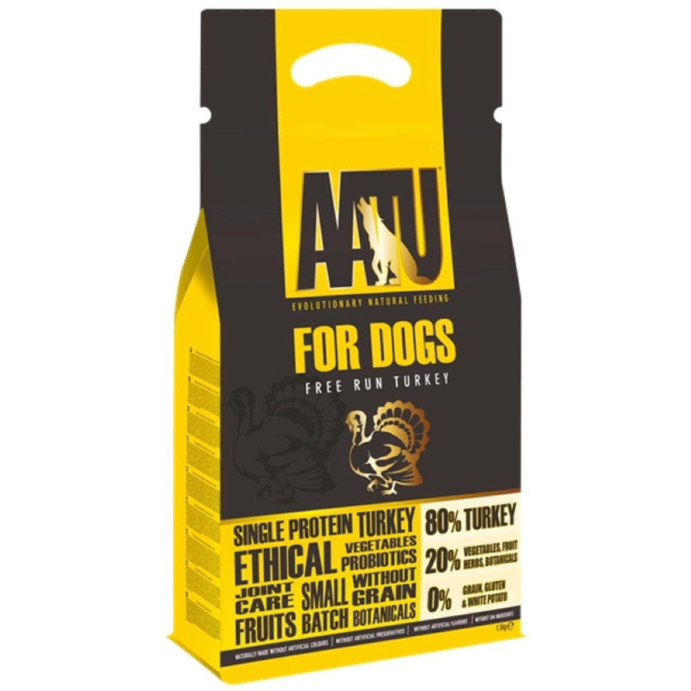 AATU Free Run Turkey Grain Free Dry Dog Food