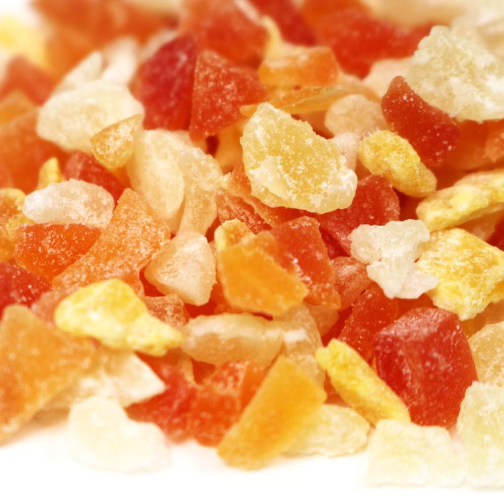 "Animan Dried Pineapple, Papaya & Mango Fruit Small Animal Treats 100g"