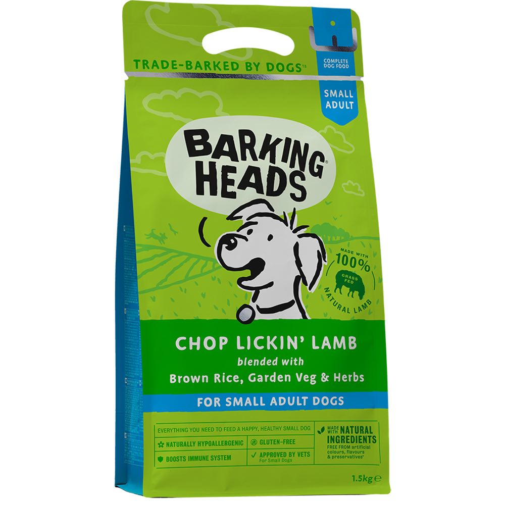Barking Heads Small Breed Chop Lickin?? Lamb Dry Dog Food