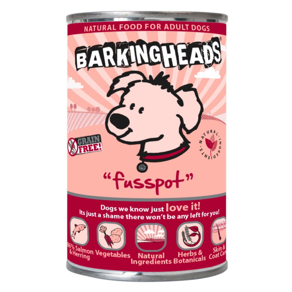 Barking Heads Fusspot Grain Free Canned Dog Food 400g
