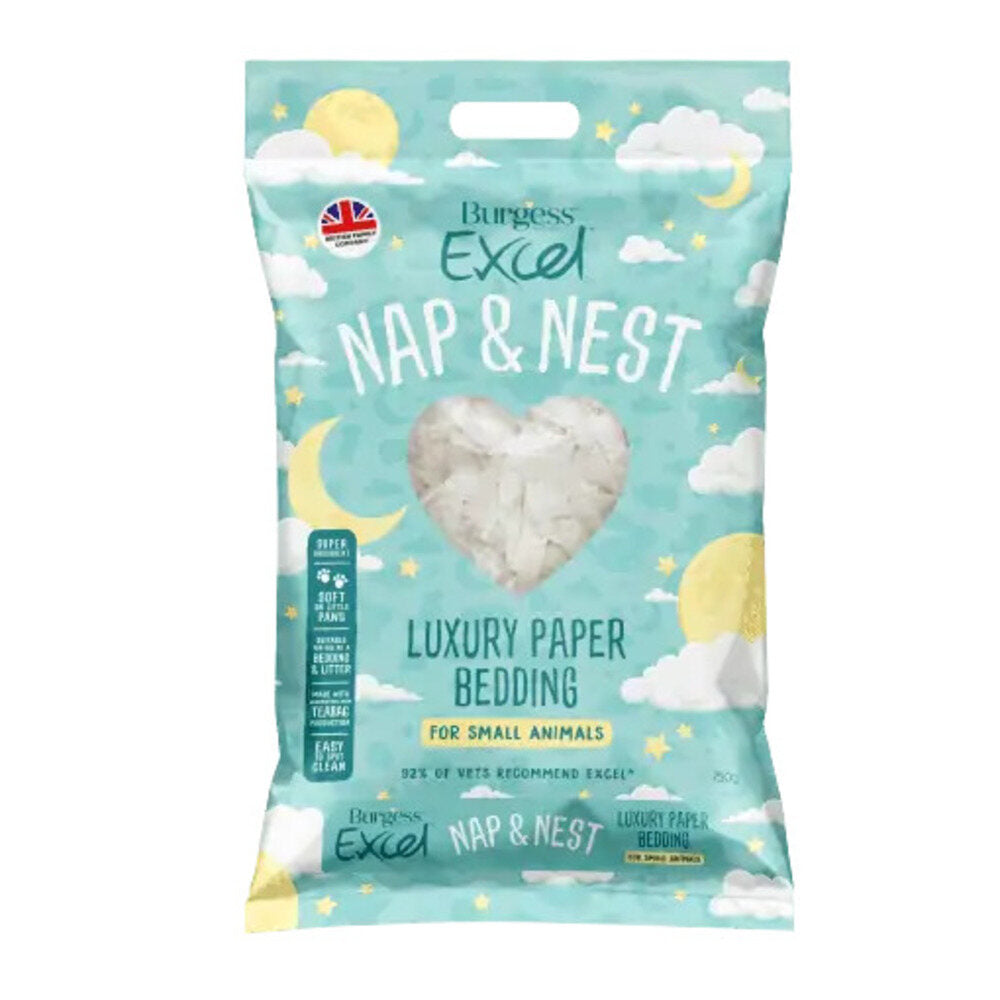 $6 OFF: Burgess Excel Nap & Nest Luxury Paper Bedding For Small Animals 750g