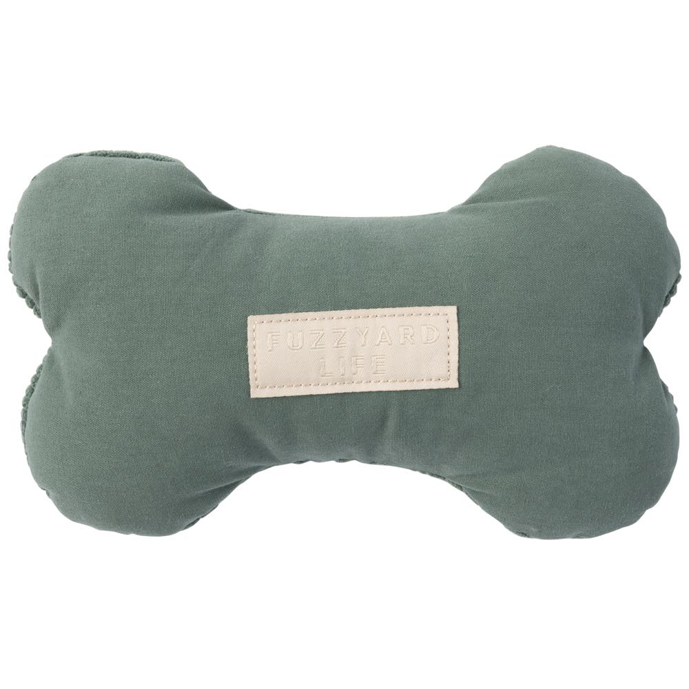 15% OFF: FuzzYard Life Bone Plush Dog Toy (Myrtle Green)