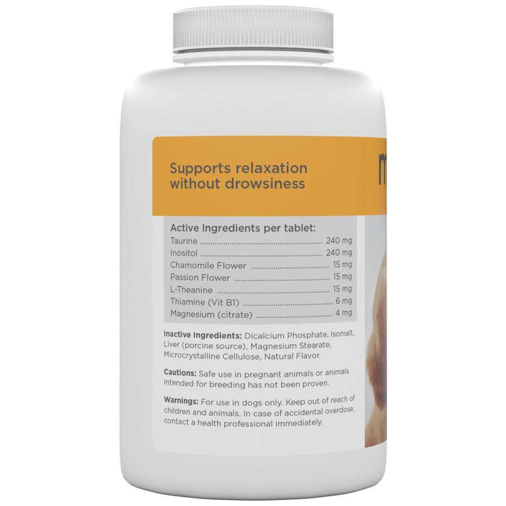 Maxxipaws MaxxiCalm Calming Supplement For Dogs 120 Tabs