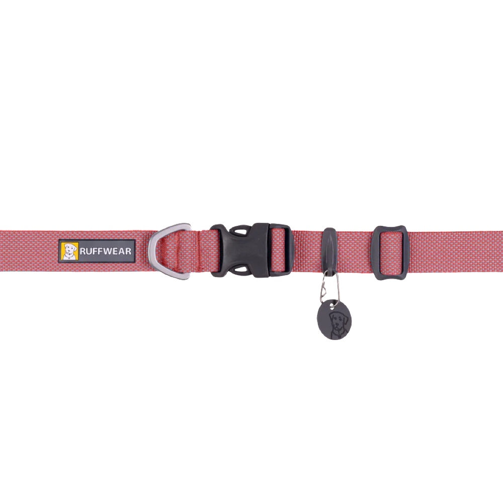 Ruffwear Hi & Light Lightweight Minimal Dog Collar (Salmon Pink)