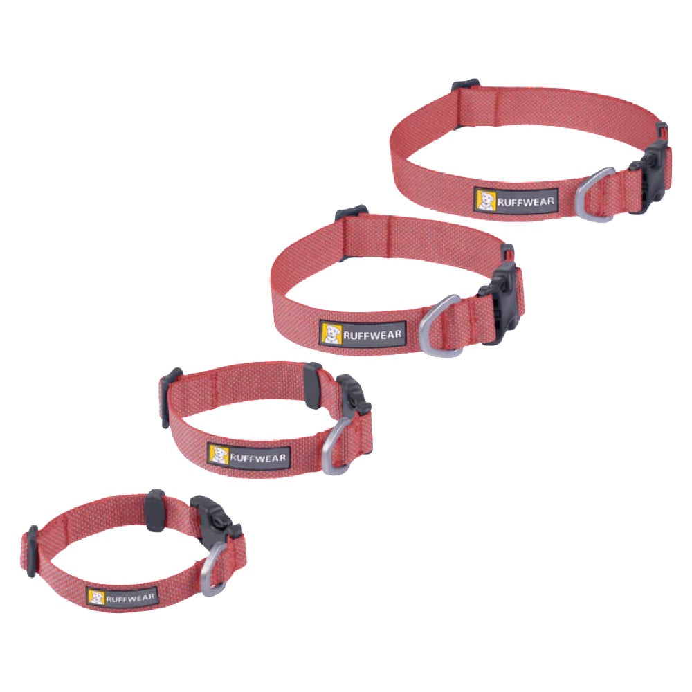 Ruffwear Hi & Light Lightweight Minimal Dog Collar (Salmon Pink)