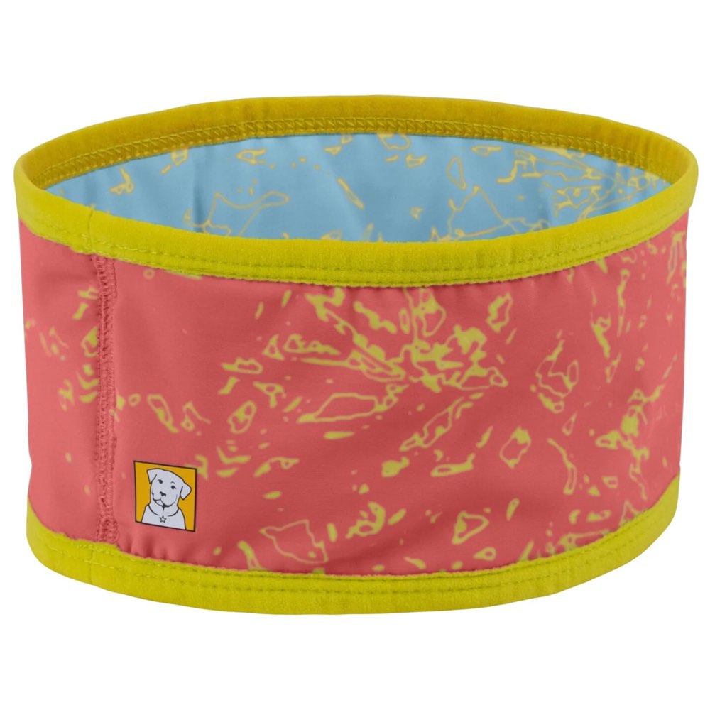 Ruffwear Swamp Cooler Reversible Cooling Dog Neck Gaiter (Salmon Pink/Blue Mist)
